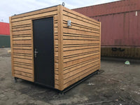 Bar Modulare Compatto 10 Piedi con Rivestimento in Legno