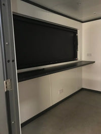 Bar Modulare Compatto 10 Piedi con Rivestimento in Legno