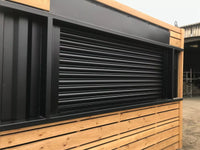 Bar Modulare Compatto 10 Piedi con Rivestimento in Legno