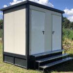 Cabina Sanitaria Autonoma - WC, Doccia e Serbatoio Acque Reflue Integrato