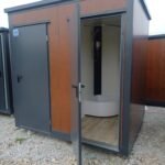 Cabina Sanitaria Doppia Compatta - WC e Doccia Separati (2,46x1,97m)