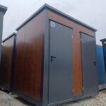 Cabina Sanitaria Doppia Compatta - WC e Doccia Separati (2,46x1,97m)