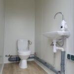 Cabina Sanitaria Doppia Compatta - WC e Doccia Separati (2,46x1,97m)