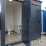 Cabina Sanitaria Doppia Compatta - WC e Doccia Separati (2,46x1,97m)