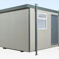 Cabina Toilette in Acciaio 2+1 - 12x9 Piedi