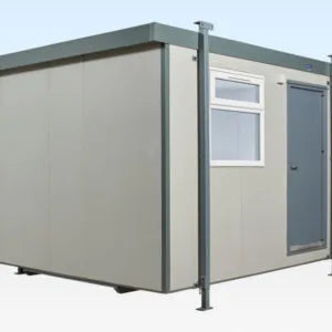 Cabina Toilette in Acciaio 2+1 - 12x9 Piedi