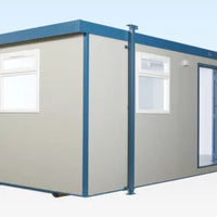 Cabina Toilette in Acciaio 2+1 - 12x9 Piedi