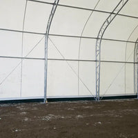 Capannone di Stoccaggio a Doppio Traliccio L30'xL40'xH20' - Robusto e Versatile