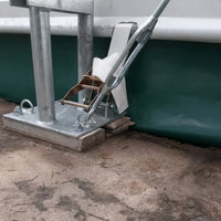 Capannone di Stoccaggio a Doppio Traliccio W20'xL33'xH16' - Protezione Robusta e Versatile