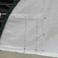 Capannone di Stoccaggio ad Arco con Traliccio Singolo L30'xL40'xH15' - Robusto e Spazioso