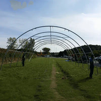Capannone di Stoccaggio ad Arco con Traliccio Singolo L30'xL40'xH15' - Robusto e Spazioso