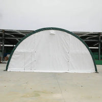 Capannone di Stoccaggio ad Arco con Traliccio Singolo L30'xL40'xH15' - Robusto e Spazioso
