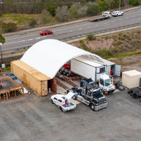 Capannone per Contenitore Marittimo 40'x40'x13' - Robusto e Versatile