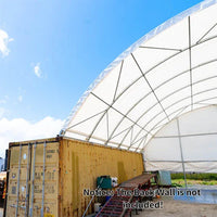 Capannone per Contenitore Marittimo 40'x40'x13' - Robusto e Versatile