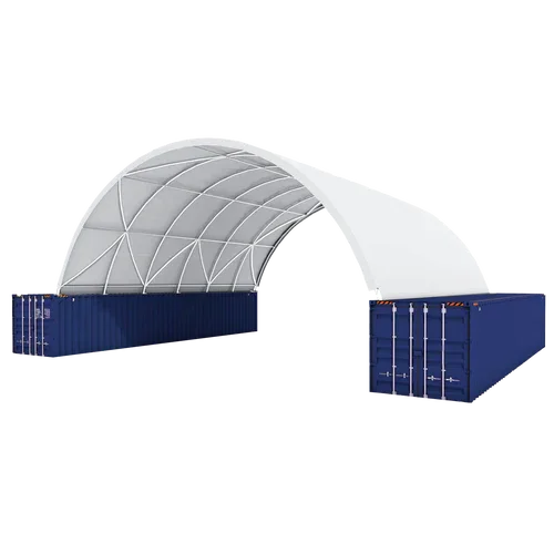 Capannone per Contenitore Marittimo 40'x40'x13' - Robusto e Versatile