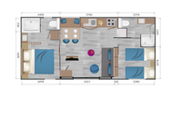 Casa Mobile LOUISIANE Taos F4 - Design Moderno, Vista Panoramica