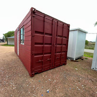 Casa Modulare 20' High Cube - Design Effetto Legno