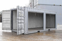 Container 20' con 2 Serrande Avvolgibili Laterali