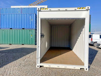Container 20 Piedi High Cube con Porta Avvolgibile - Grigio Chiaro
