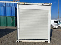 Container 20 Piedi High Cube con Porta Avvolgibile - Grigio Chiaro