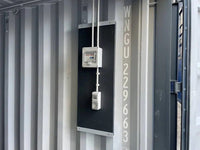 Container 20 Piedi Nuovo con Pavimento in Acciaio e Luce - RAL 7016