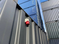 Container 20 Piedi Nuovo con Pavimento in Acciaio e Luce - RAL 7016