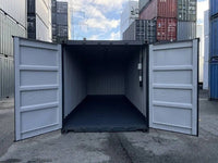 Container 20 Piedi Nuovo con Pavimento in Acciaio e Luce - RAL 7016