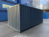 Container 20 Piedi Nuovo con Pavimento in Acciaio e Luce - RAL 7016
