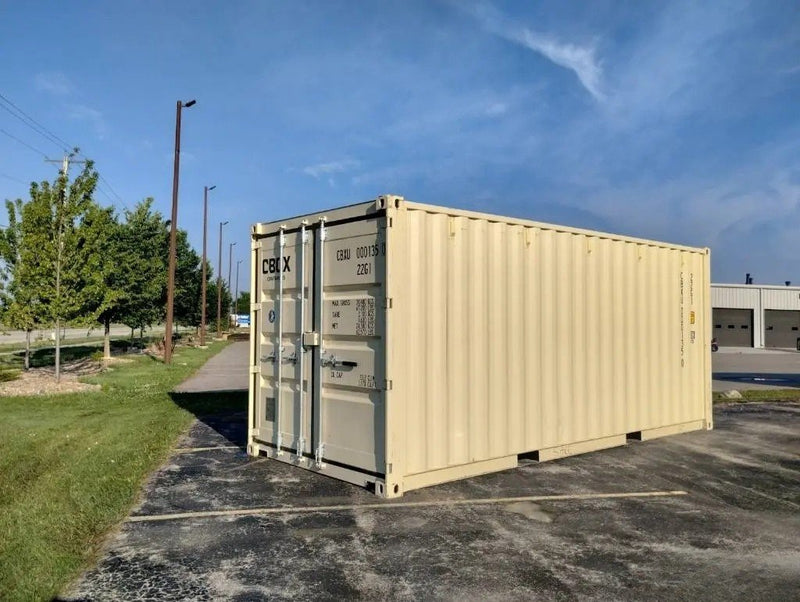 Container 20 Piedi 'Primo Viaggio' con Lockbox e Tasche Muletto