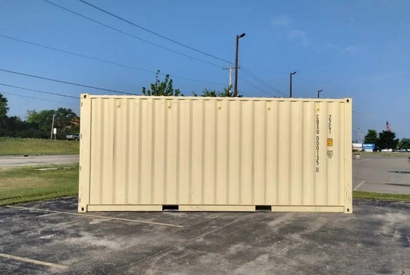 Container 20 Piedi 'Primo Viaggio' con Lockbox e Tasche Muletto