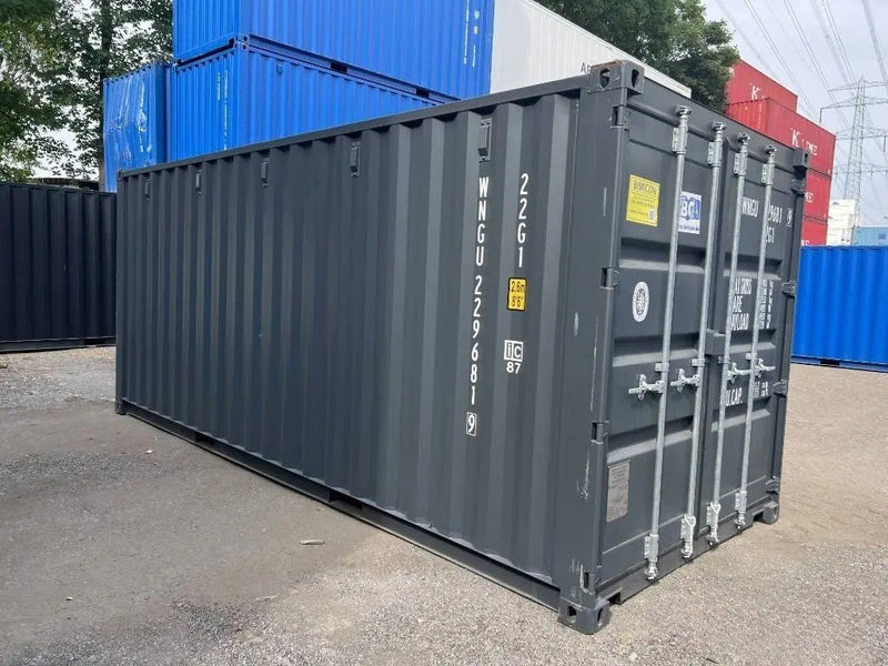 Container 20 Piedi Standard Nuovo (Primo Viaggio) - RAL 7016