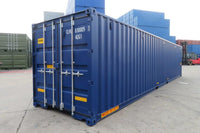 Container 40' Double Door Nuovo - "Primo Viaggio" Full Optional
