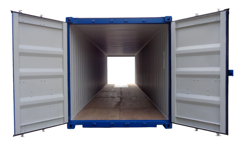 Container 40' Double Door Nuovo - "Primo Viaggio" Full Optional