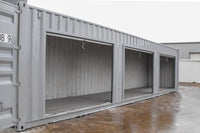 Container 40' High Cube con 3 Serrande Avvolgibili Laterali