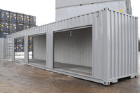 Container 40' High Cube con 3 Serrande Avvolgibili Laterali