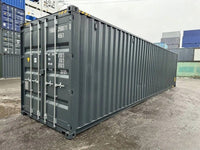 Container 40' High Cube Double Door Nuovo (2023) - RAL 7016