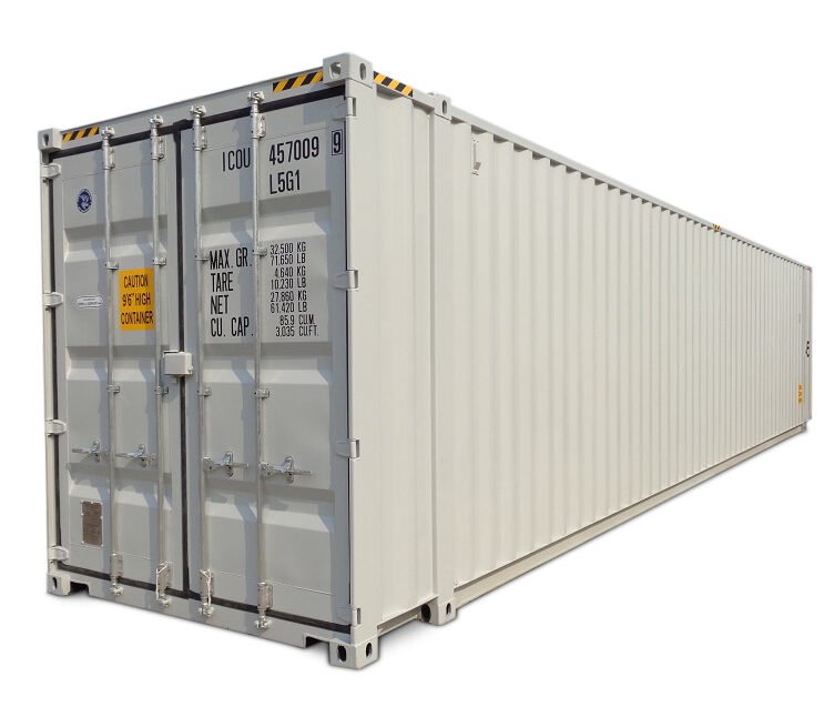 Container 45' High Cube - Massima Capacità di Stoccaggio