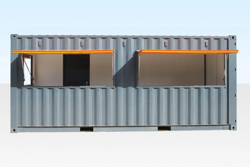 Container Bar/Caffetteria 20' con 3 Portelloni di Servizio