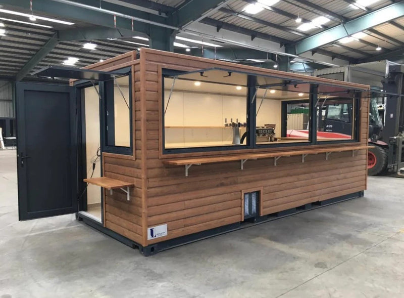 Container Bar/Caffetteria 20 Piedi - Attrezzato e Pronto all'Uso