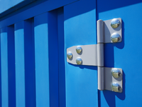 Container Bar Smontabile 3x2 Metri - Blu (RAL 5012)