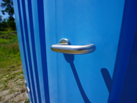 Container Bar Smontabile 3x2 Metri - Blu (RAL 5012)