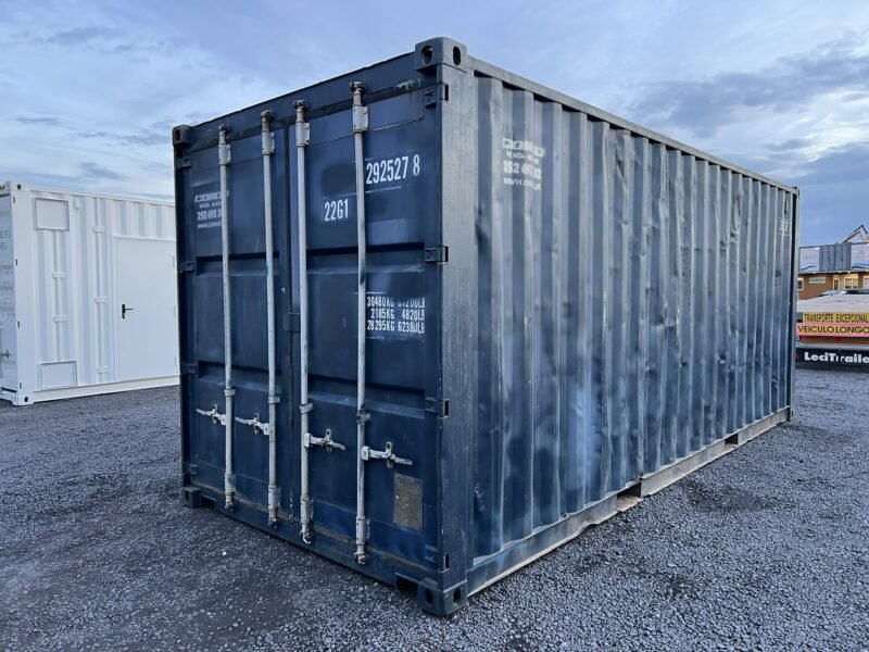 Container Marittimo 20 Piedi Standard - Usato (Azzurro)