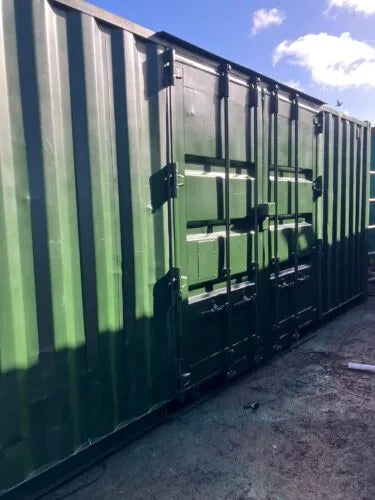 Container Marittimo con Porta Laterale 20x8x8'6" – Riverniciato con Sistema di Bloccaggio