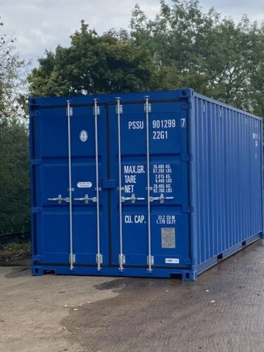 Container Marittimo Nuovo 20 Piedi Blu o Verde – Robusto e Pratico
