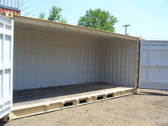 Container Openside 20 Piedi – 8'6" e 9'6" di Altezza – Accesso Totale