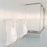 Container Sanitario Economico 20 Piedi - 7 WC e 3 Orinatoi