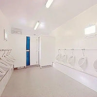 Container Sanitario Economico 20 Piedi - 7 WC e 3 Orinatoi