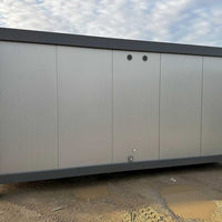 Container Sanitario Usato 6x2,4m - 6 Docce, WC e Orinatoio