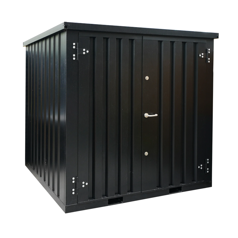 Container Smontabile 2x2m con Doppia Porta - Facile da Montare