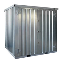 Container Smontabile 2x2m con Pavimento Rialzato - Galvanizzato